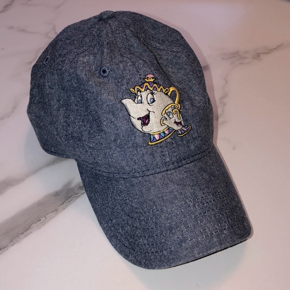 Disney Accessories - Disney beauty & the beast Mrs Potts baseball hat
